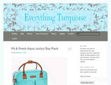 Tablet Screenshot of everythingturquoise.com